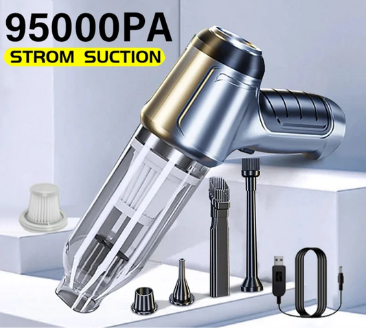 Rechargeable Tire Inflator: Digital Cordless Air Pump with LED Light, 4200mAh Battery