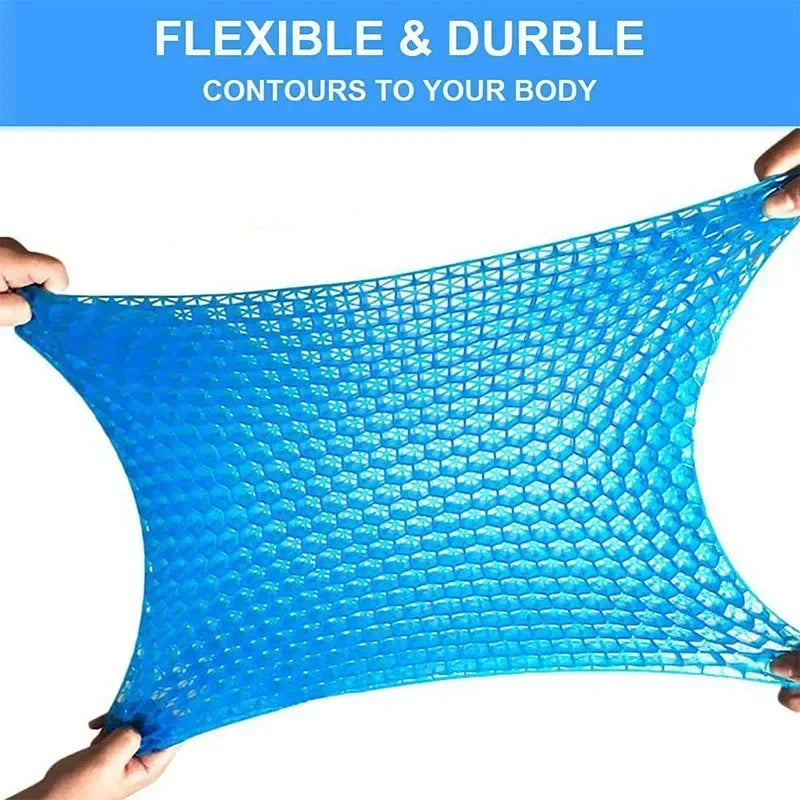 Gel Seat Cushion - Double Thick Egg Gel for Pressure Relief