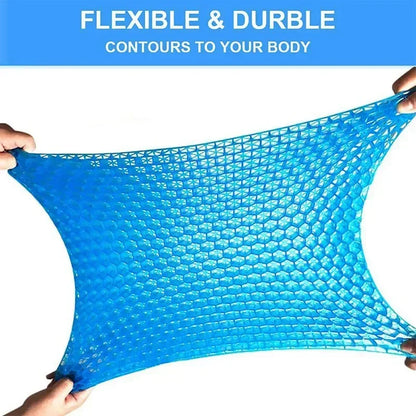 Gel Seat Cushion - Double Thick Egg Gel for Pressure Relief
