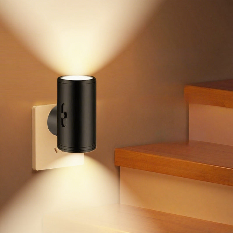 LED Night Lights Plug-In: Auto Sensor Dimmable Bedside Lamp