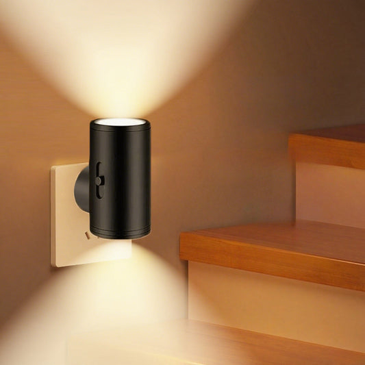 LED Night Lights Plug-In: Auto Sensor Dimmable Bedside Lamp