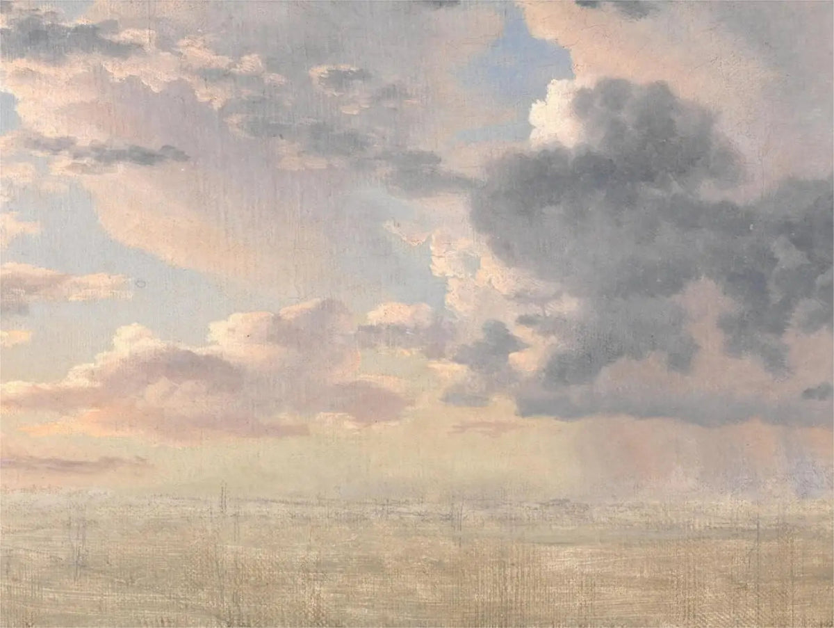 antique-sky-landscape-prints:-vintage-cloud-wall-art